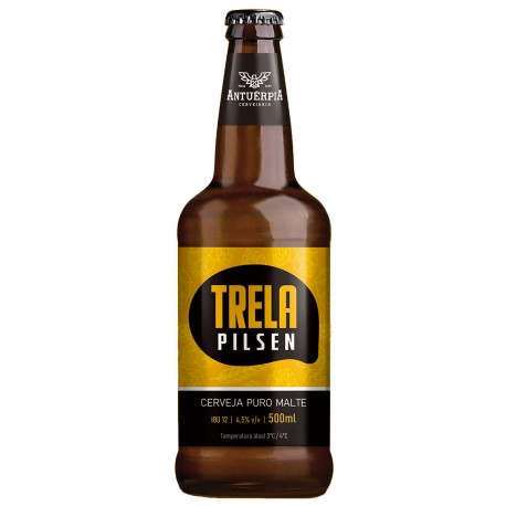 Cerveja Antuérpia Trela Pilsen 500ml